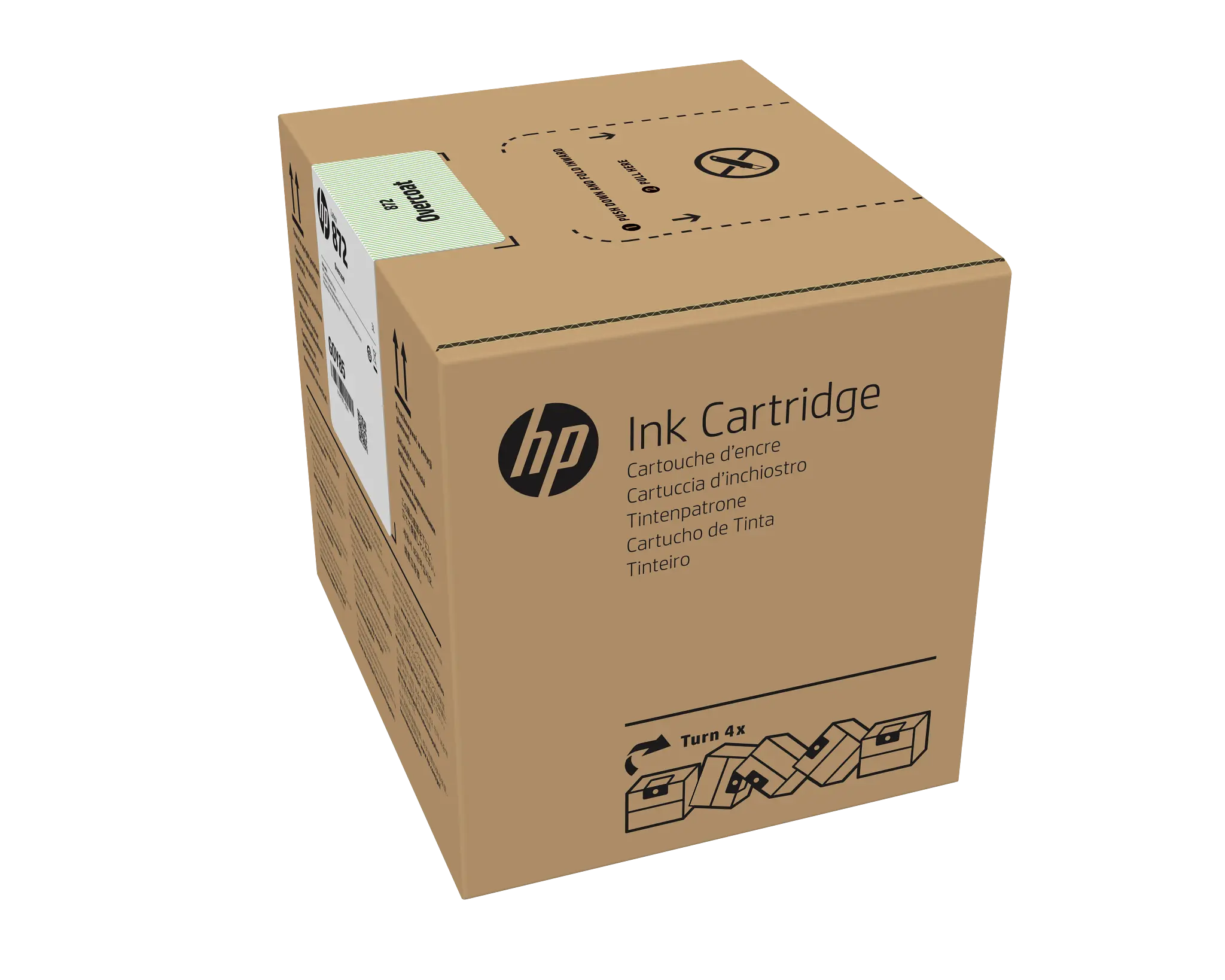 HP 872 3-liter Overcoat Latex Ink Cartridge (G0Z08A)